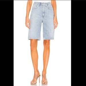 AGOLDE Lennox Culotte Short Light Blue